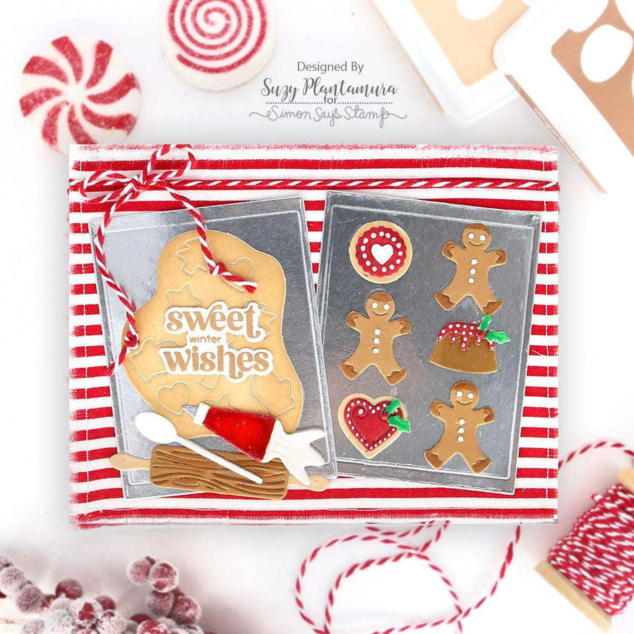 Simon Says Stamp Holiday Baking Essentials Wafer Dies s959 Festive Fun