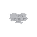 Hero Arts Happy Birthday Press Plate and Foil Plate Set hp105