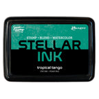 Ranger Simon Hurley Tropical Tango Stellar Ink Pad And Reinker Bundle