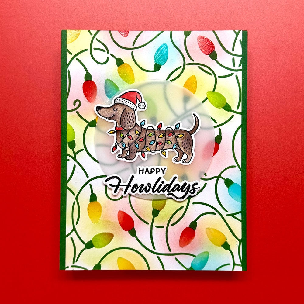 Ranger Simon Hurley Christmas Pets Clear Stamps hur93886