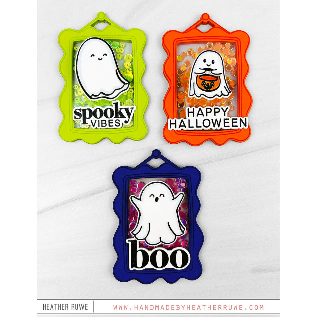 CZ Design Halloween Basics Wafer Dies czd274c STAMPtember Halloween Tags | color-code:ALT01