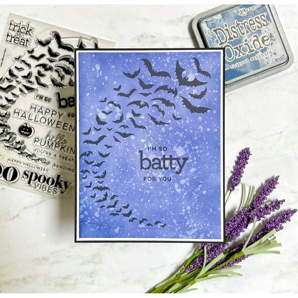 CZ Design Clear Stamps Halloween Basics cz398c STAMPtember Halloween Card | color-code:ALT03