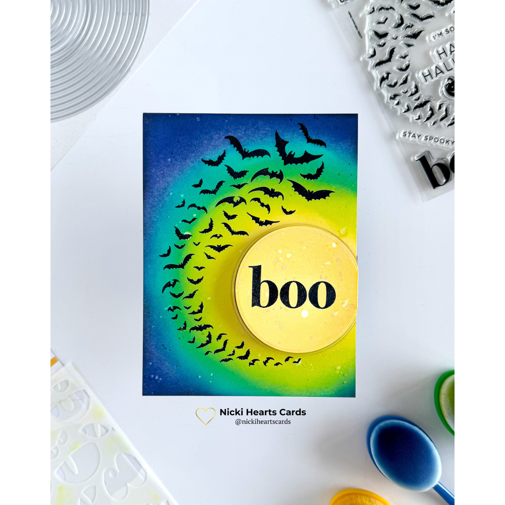 CZ Design Stamps and Dies Halloween Basics set1057hb STAMPtember Halloween Card | color-code:ALT03