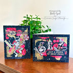 Simon Says Stamp Halloween Doodles Wafer Dies 437sss Halloween Cards