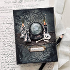 Simon Says Stamp Halloween Doodles Wafer Dies 437sss Halloween Card 
