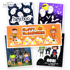 Simon Says Clear Stamps Halloween Friends 3078ssc Cheering for You Halloween Cards | color-code:ALT02