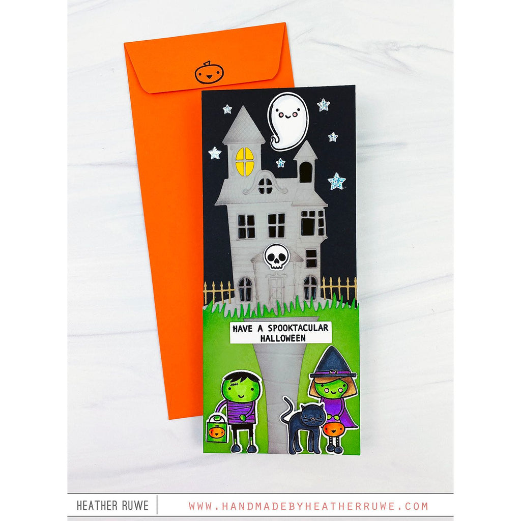 Simon Says Clear Stamps Halloween Friends 3078ssc Cheering for You Halloween Card | color-code:ALT04