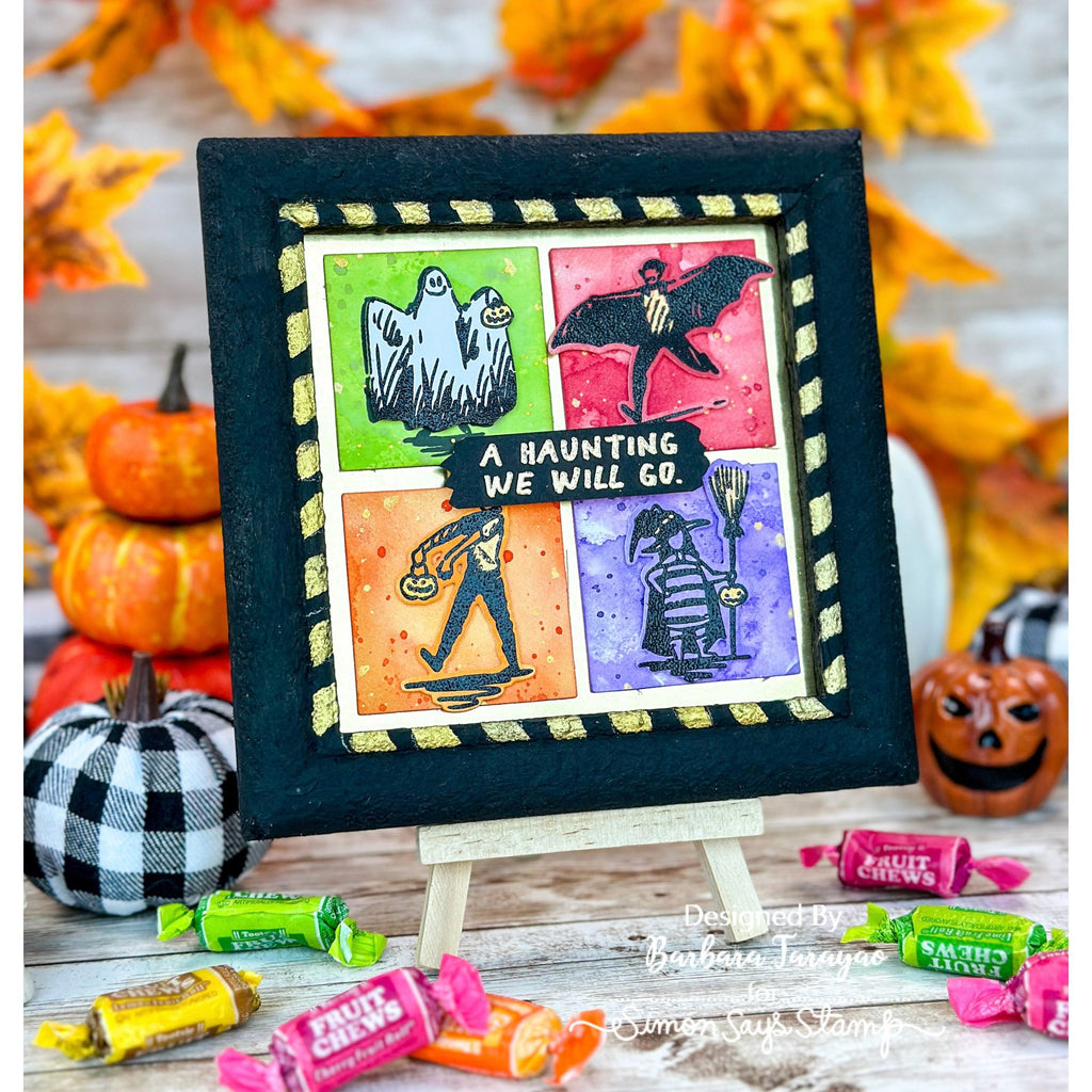 Simon Says Stamp Halloween Sketchbook Wafer Dies 469sss Halloween Card