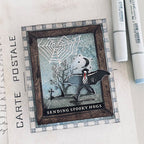 Simon Says Stamp Halloween Sketchbook Wafer Dies 469sss Halloween Card