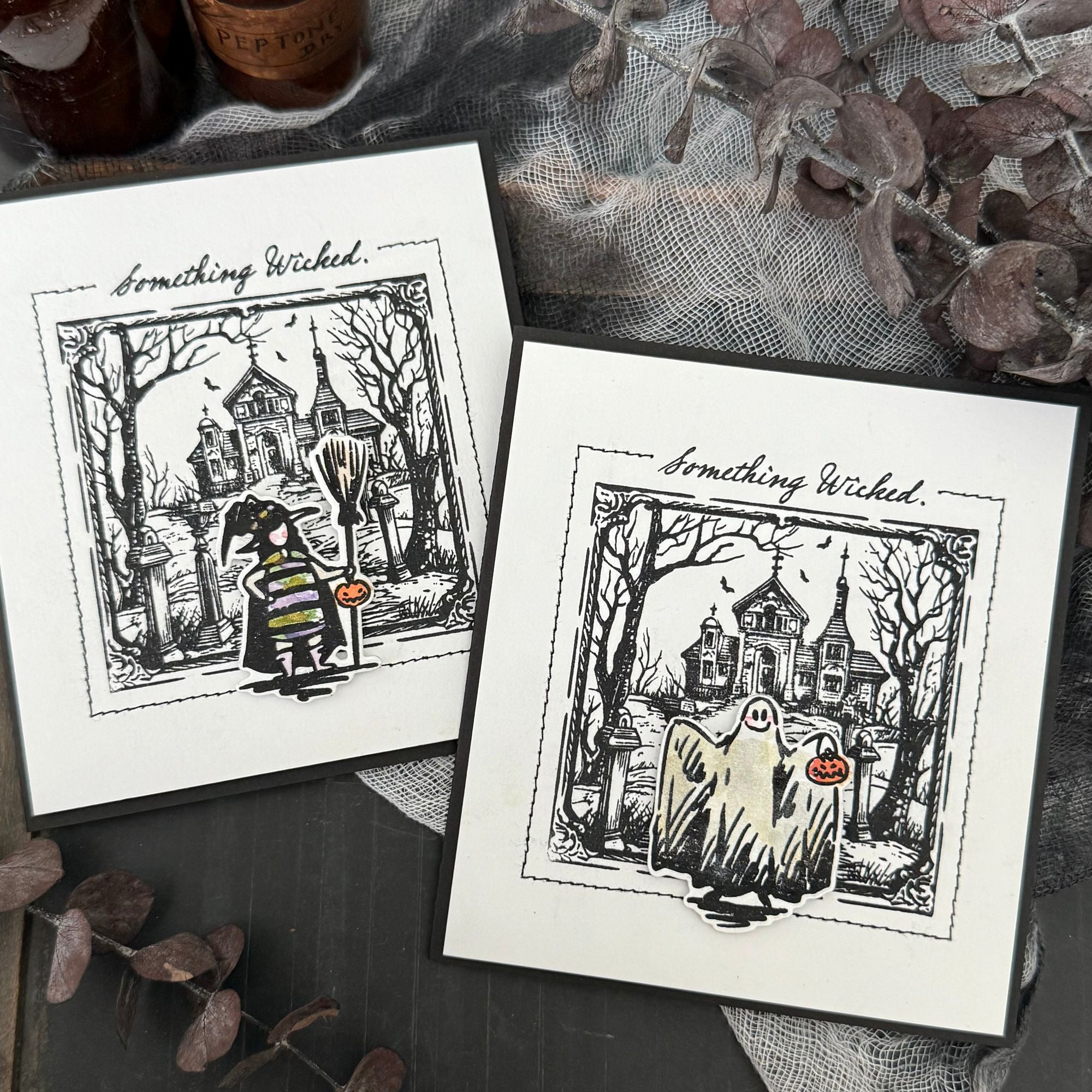 Simon Says Stamp Halloween Sketchbook Wafer Dies 469sss Halloween Cards | color-code:ALT02