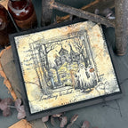 Tim Holtz Halloween Sketchbook Stamps with Simon Says Stamp Dies Bundle seths25 Halloween Card | color-code:ALT02