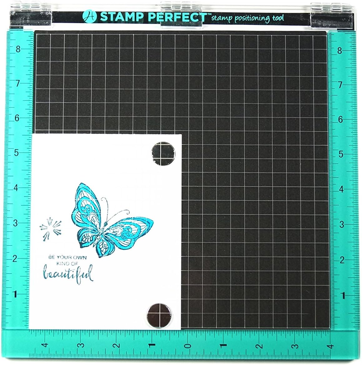 Hampton Art 10 x 10 Stamp Perfect Positioning Tool AC0746