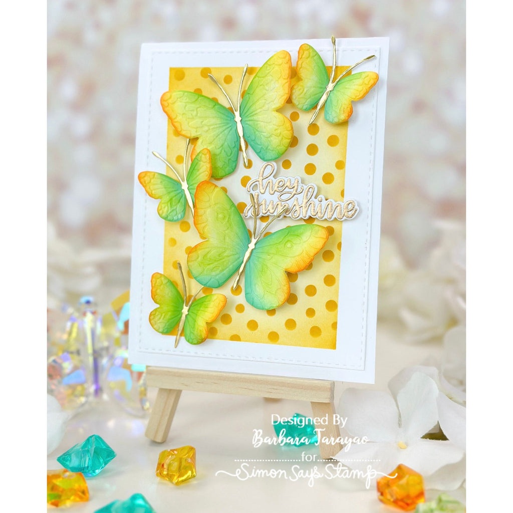 Simon Says Clear Stamps Handlettered Encouragement sss101705 Hello Card | color-code:ALT03