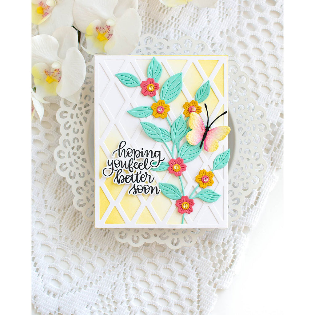 Simon Says Clear Stamps Handlettered Encouragement sss101705 Get Well Card | color-code:ALT05