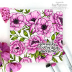 Simon Says Stamps and Dies Handlettered Encouragement set1028he Happy Camper Friend Card | color-code:ALT07
