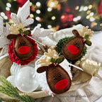 Pretty Pink Posh CHERRY RED Pearls ornaments | color-code:ALT01