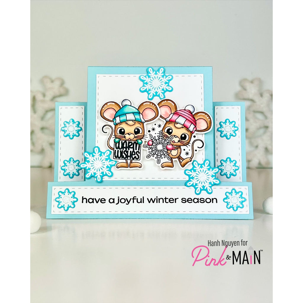 Pink and Main November Mouse Clear Stamps pm0832
