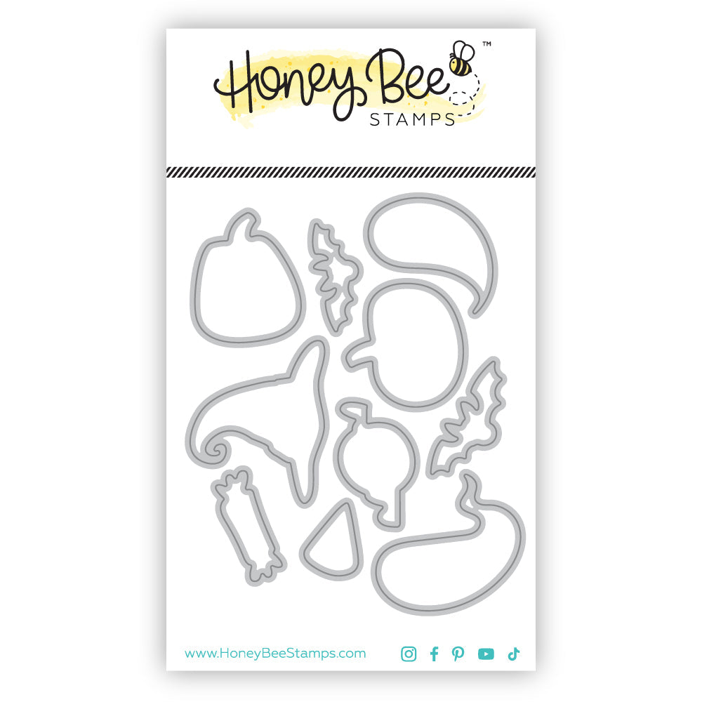 Honey Bee Happy Haunting Dies hbds-haphnt In Package