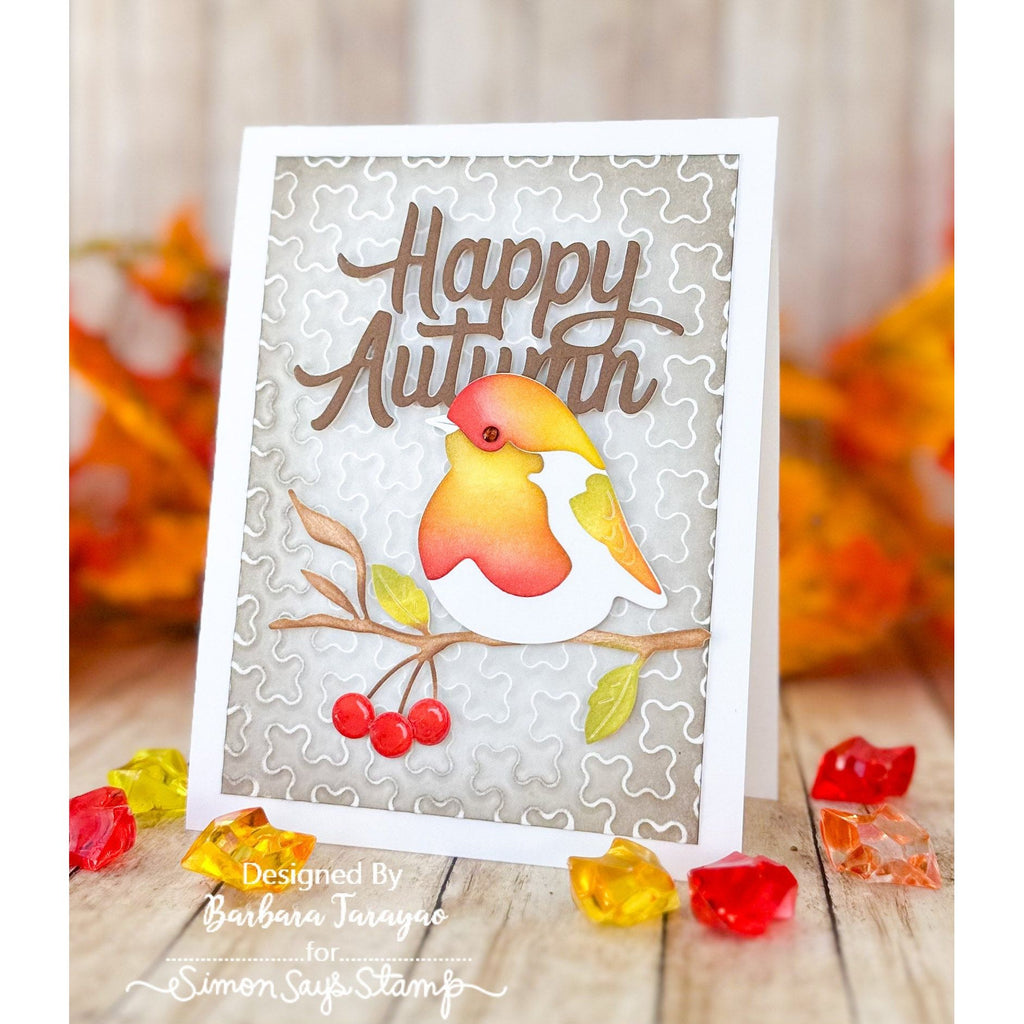 Simon Says Stamp Happy Autumn Wafer Dies sssd112878 Season Of Wonder Autumn Card | color-code:ALT01