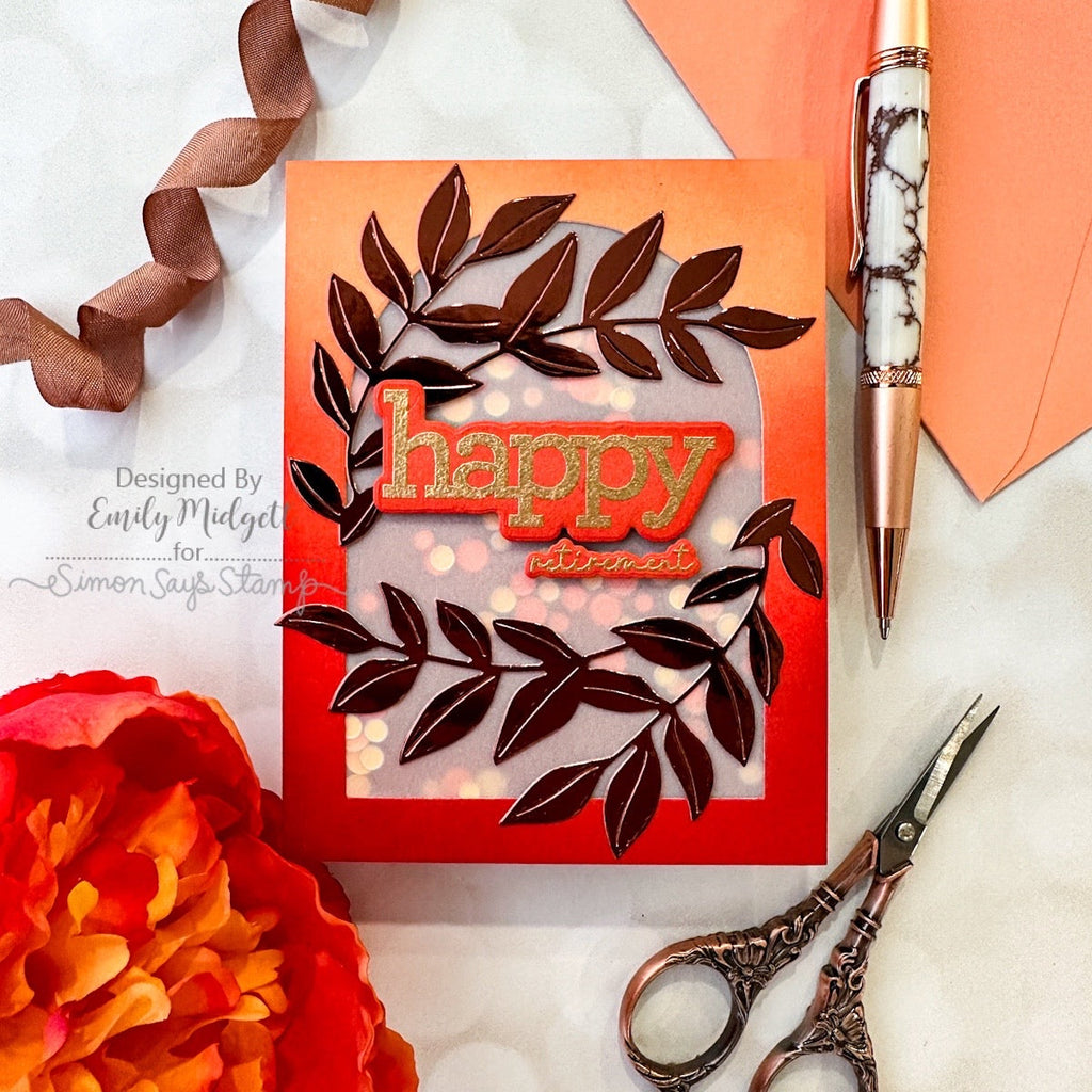 CZ Design Clear Stamps Happy Combos cz387c Be Bold Retirement Card | color-code:ALT02