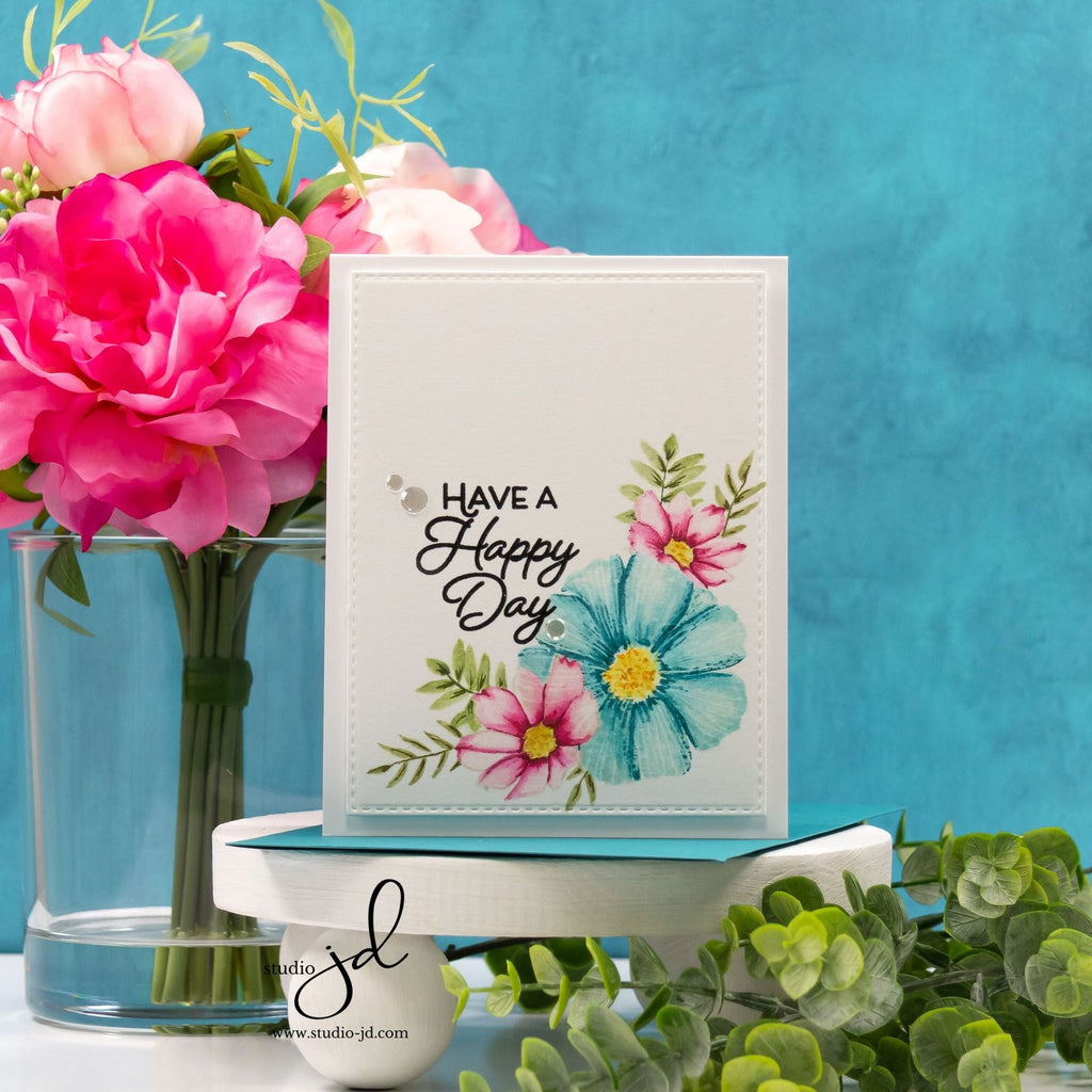Simon Says Stamp Friend Like You Collection I Want It All Stamps and Coordinating Dies set1013sd Happy Day