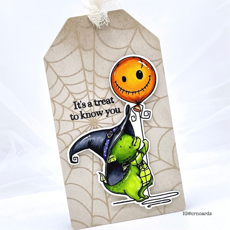 Simon Says Stamps and Dies Happy Hauntings set660hh Stamptember Halloween Tag