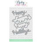 Pretty Pink Posh Happy Holiday Shadow Dies