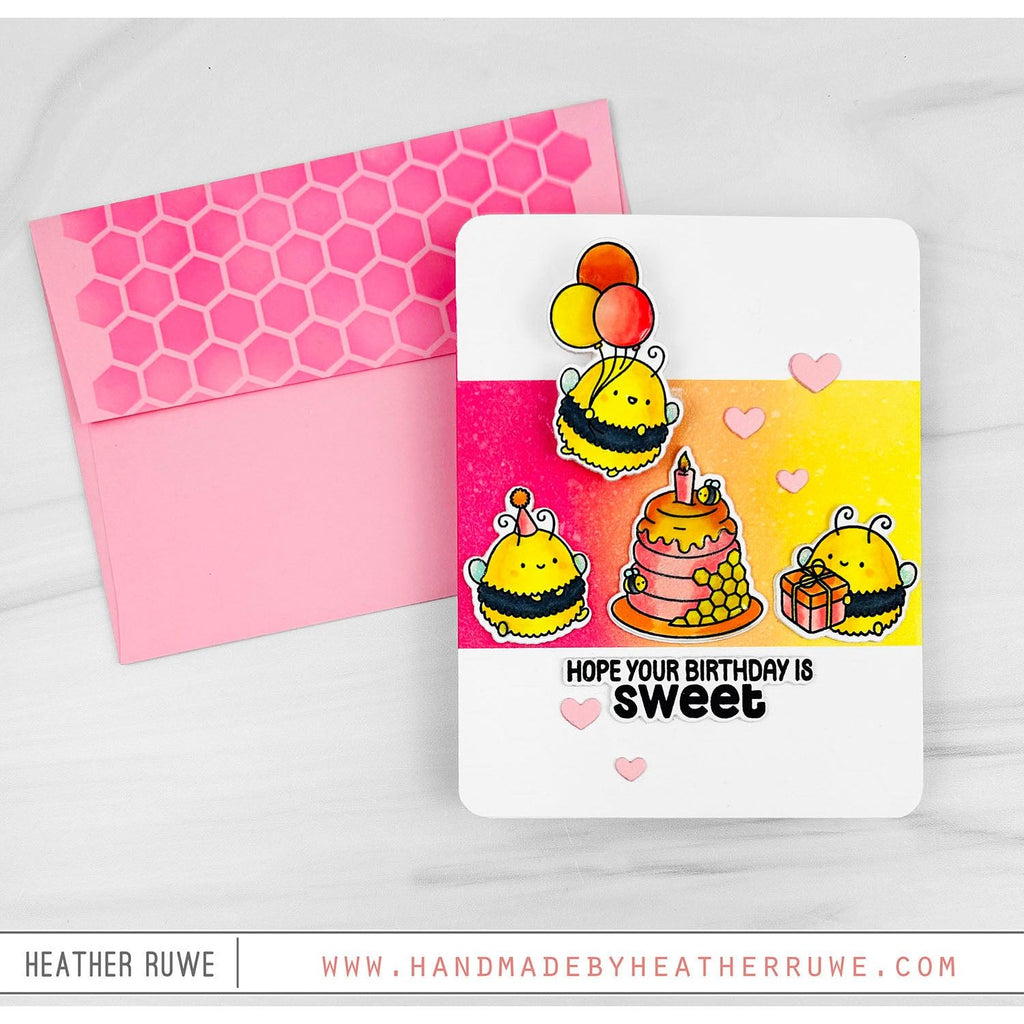 Simon Says Stamps and Dies Happy Bee Day set978hb Birthday Card | color-code:ALT05