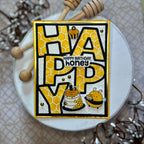 Simon Says Stamp Happy Bee Day Wafer Dies 1290sdc Birthday Card
