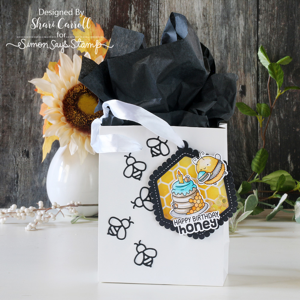 Simon Says Clear Stamps Happy Bee Day 3190ssc BIrthday Bag | color-code:ALT04