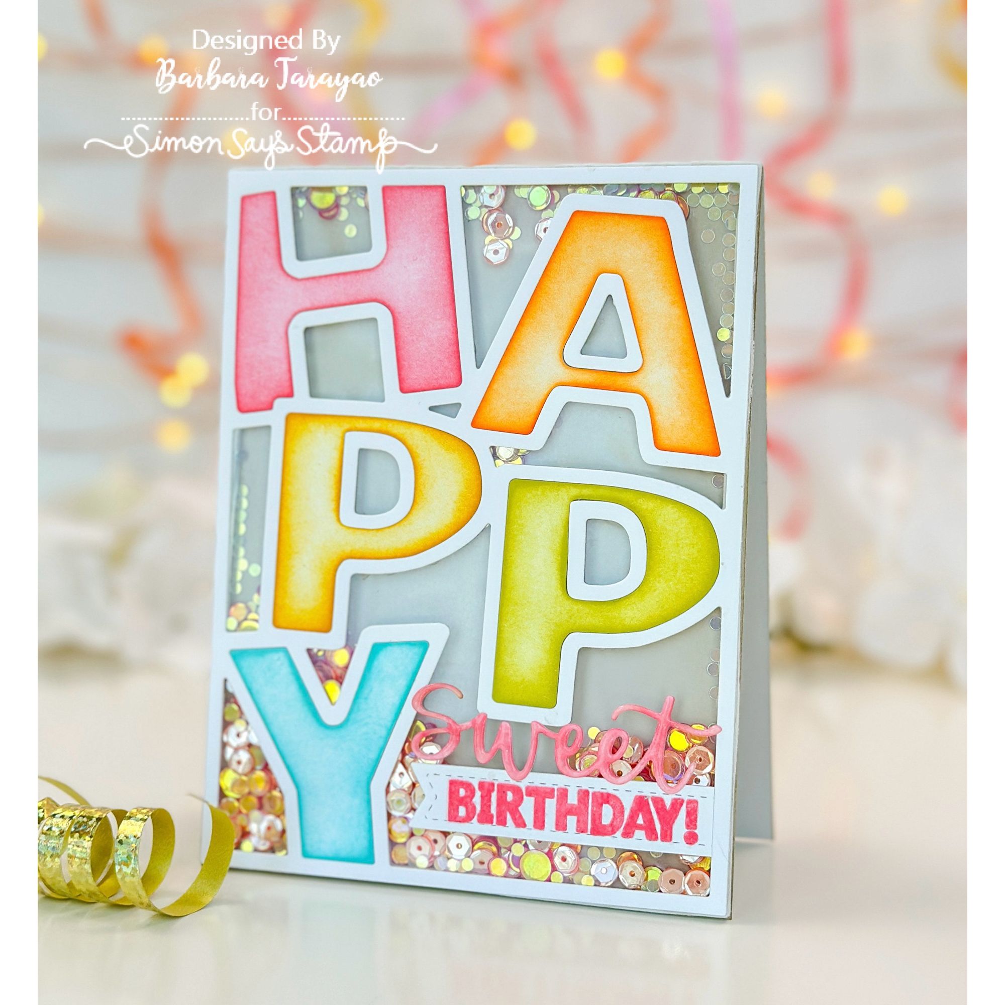 Simon Says Stamp Happy Cover Wafer Dies 1308mdc Moments in Time Birthday Card | color-code:ALT01