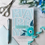 Simon Says Stamps and Dies Happy Duo set990h Moments in Time Retirement Card | color-code:ALT10