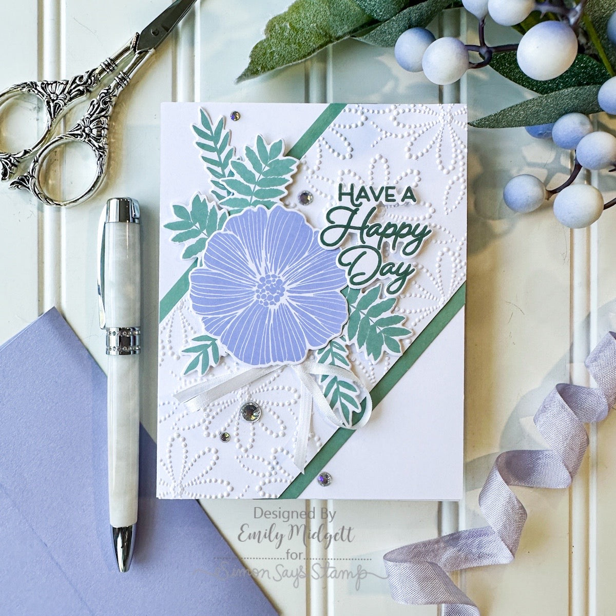 Simon Says Stamp Happy Day Wafer Dies 1361sdc Friend Like You Happy Day Card | color-code:ALT04