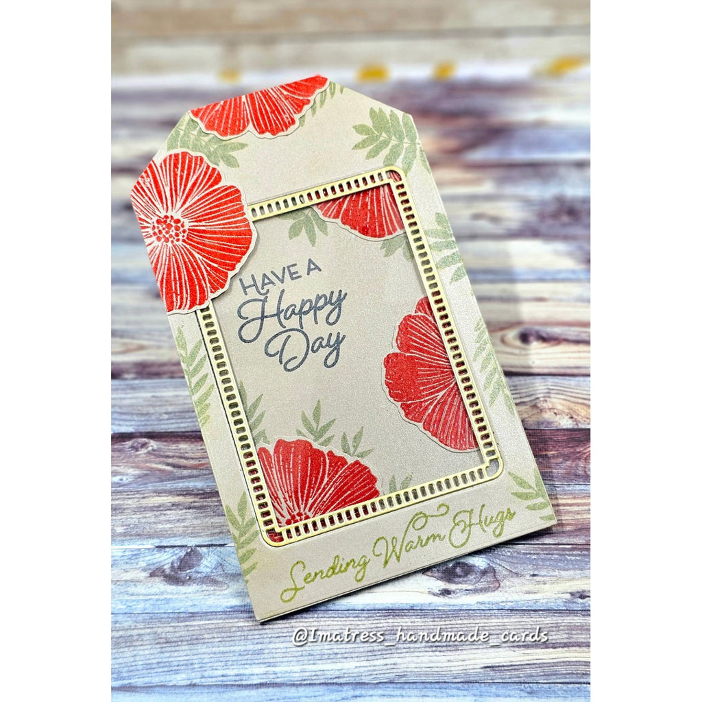 Simon Says Stamps and Dies Happy Day set1005hd Friend Like You Hugs Tag