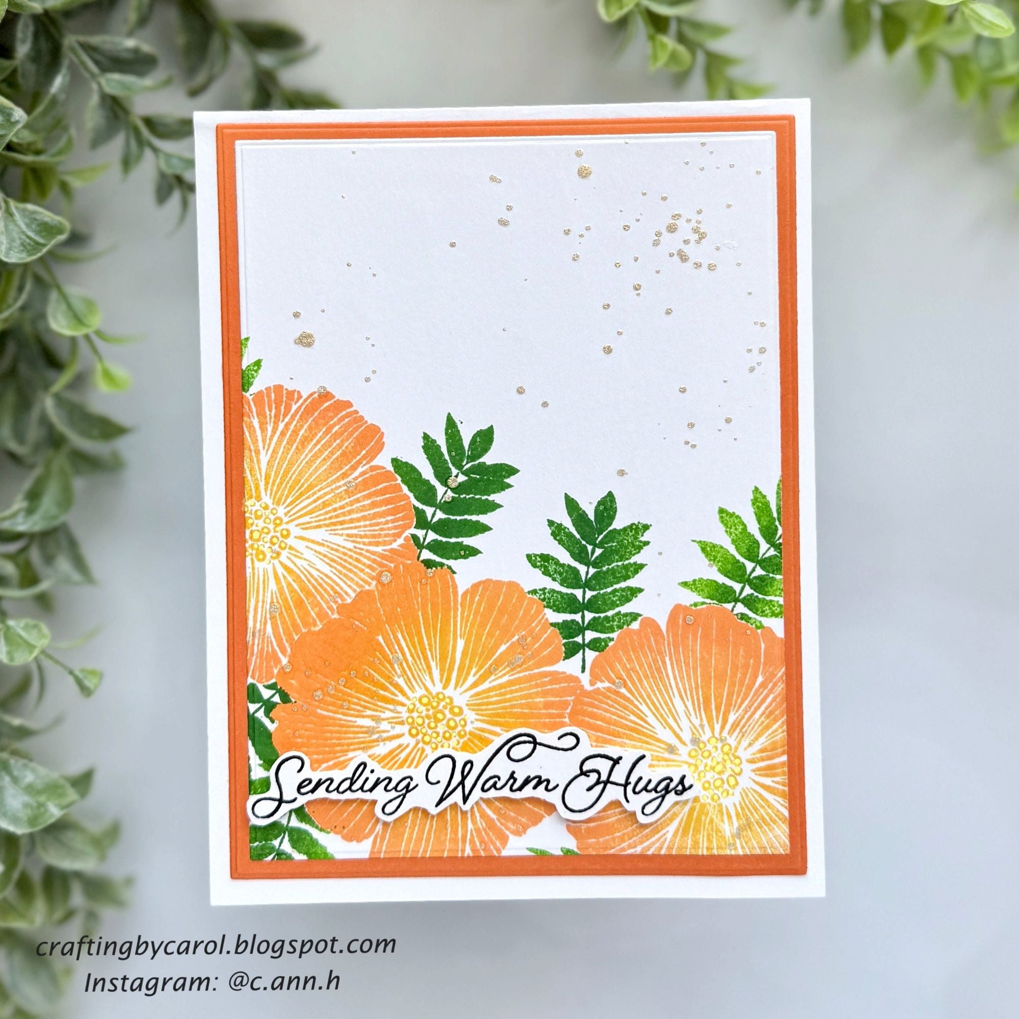 Simon Says Clear Stamps Happy Day 3251ssc Friend Like You Hugs Card