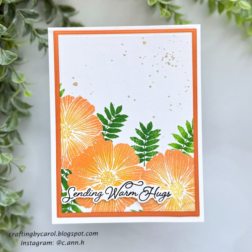 Simon Says Clear Stamps Happy Day 3251ssc Friend Like You Hugs Card