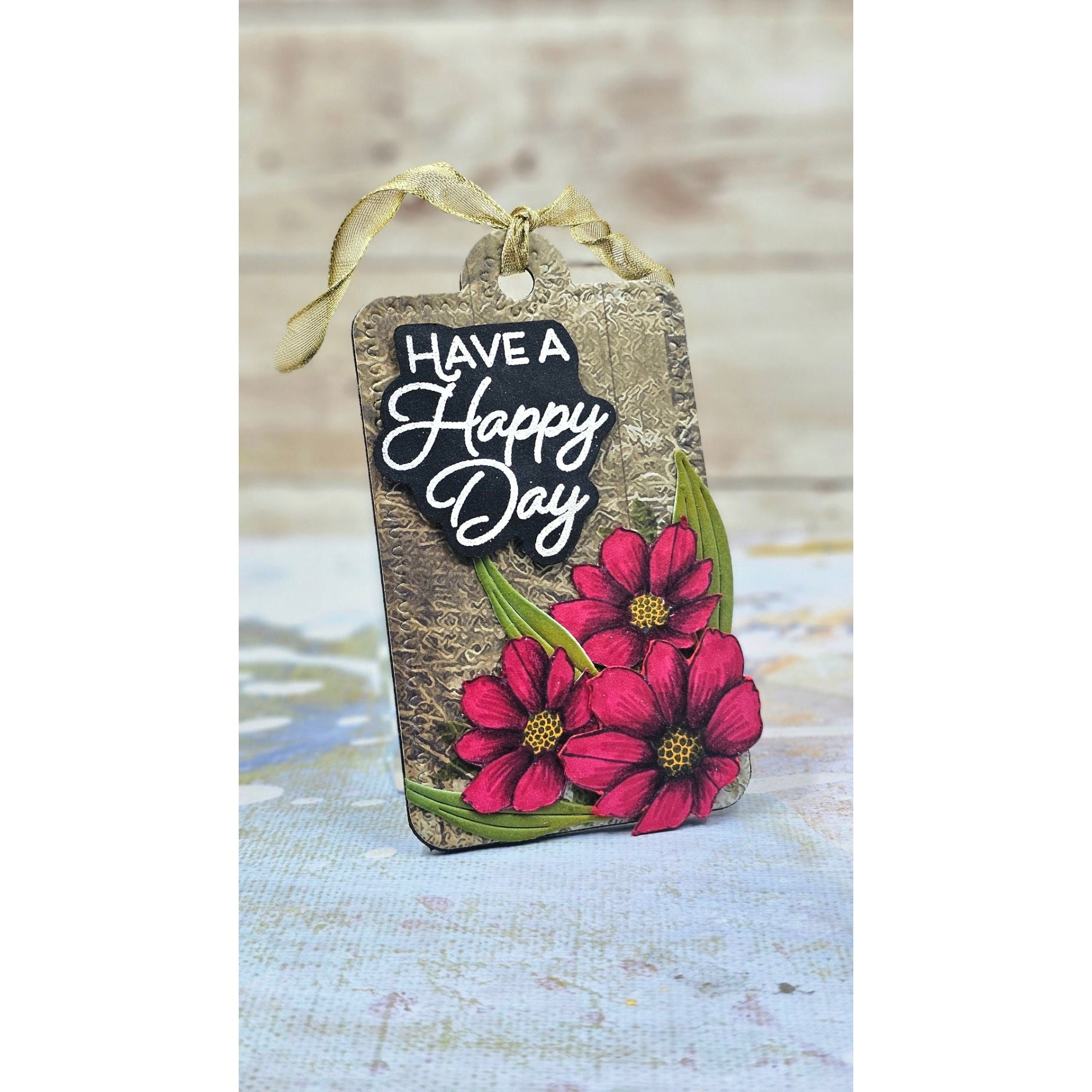 Simon Says Stamps and Dies Happy Day set1005hd Friend Like You Happy Day Tag