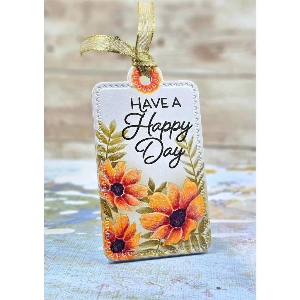 Simon Says Clear Stamps Happy Day 3251ssc Friend Like You Happy Day Tag