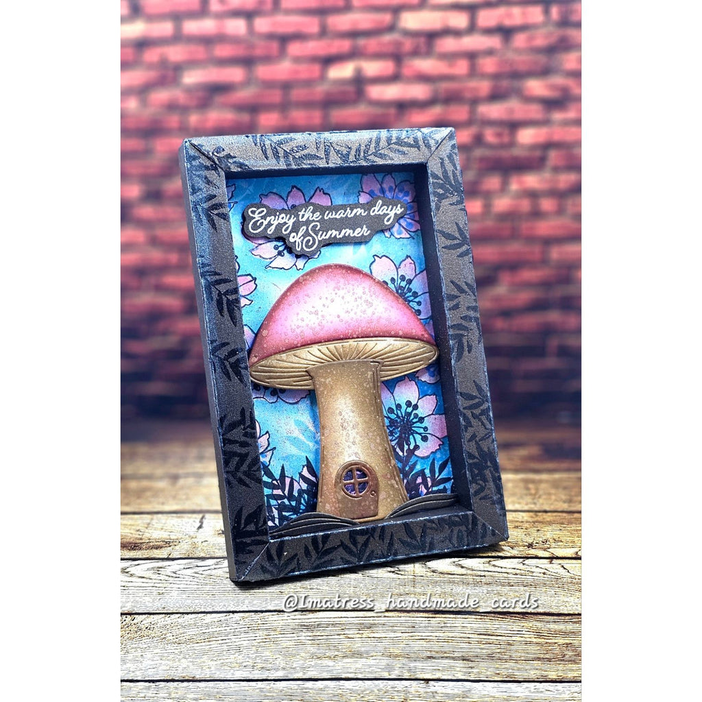 Simon Says Stamps and Dies Happy Day set1005hd Friend Like You Mushroom Decor