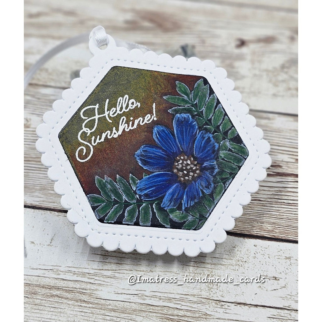 Simon Says Clear Stamps Happy Day 3251ssc Friend Like You Hello Tag