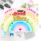 Simon Says Stamp Sunny Vibes Collection I Want It All Stencils set809st