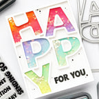 Simon Says Clear Stamps Happy 1211msc Moments in Time Happy for You Card | color-code:ALT03