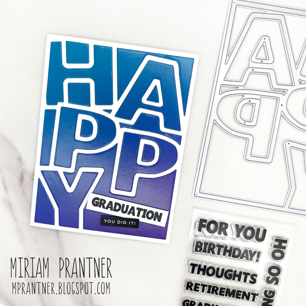 Simon Says Stamps and Dies Happy Duo set990h Moments in Time Graduation Card | color-code:ALT15