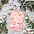 Simon Says Stencils Heart Banners ssst221731 Sweetheart Gift Tag