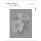 Alex Syberia Designs Heartfelt Blooms Stencil Set asd-ste-150