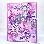Simon Says Stamp Heartfelt Snowflakes Wafer Dies 1200sdc Sweet Wishes Christmas Card