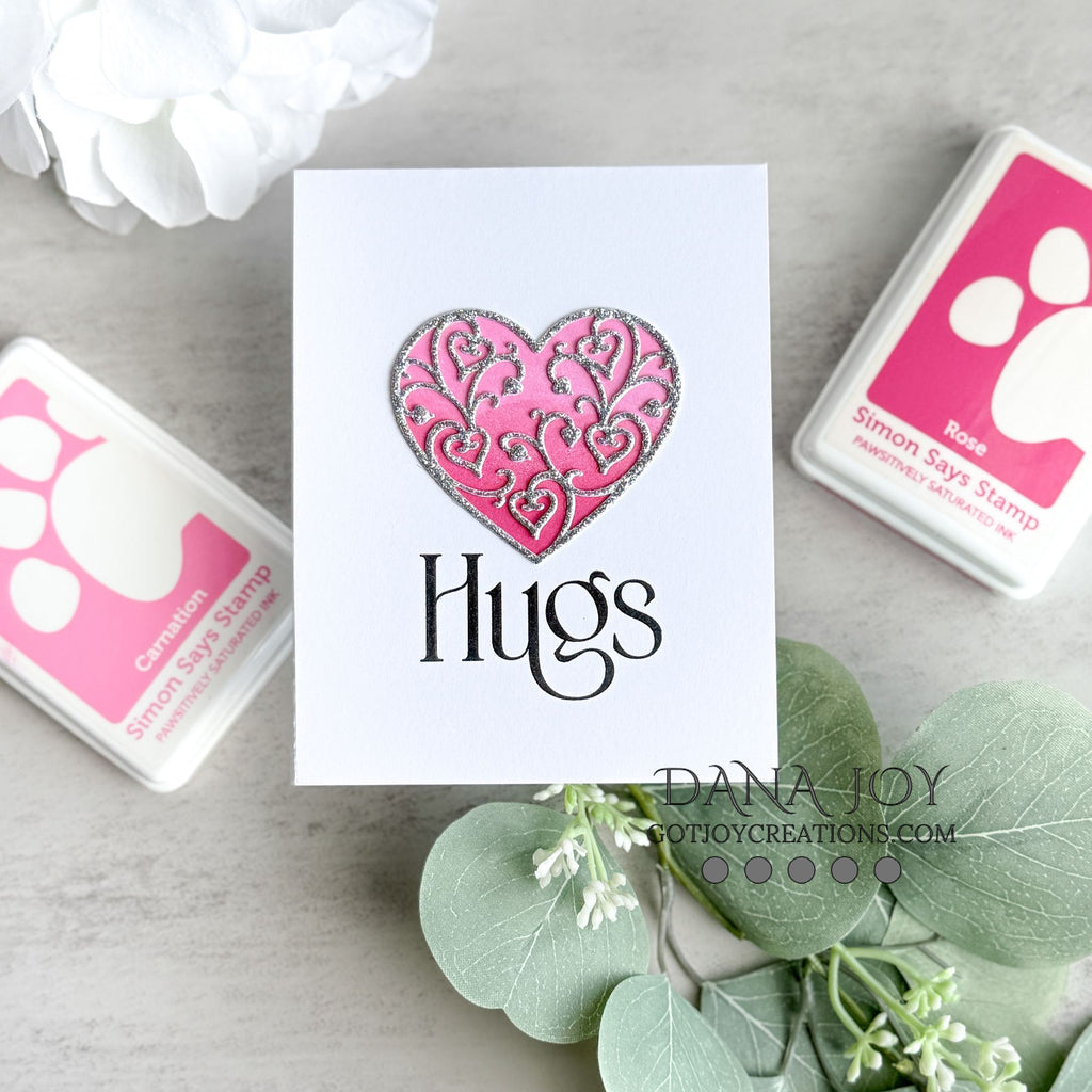 Simon Says Stamp Hearts Aplenty Wafer Dies 1563sd Heart to Heart
