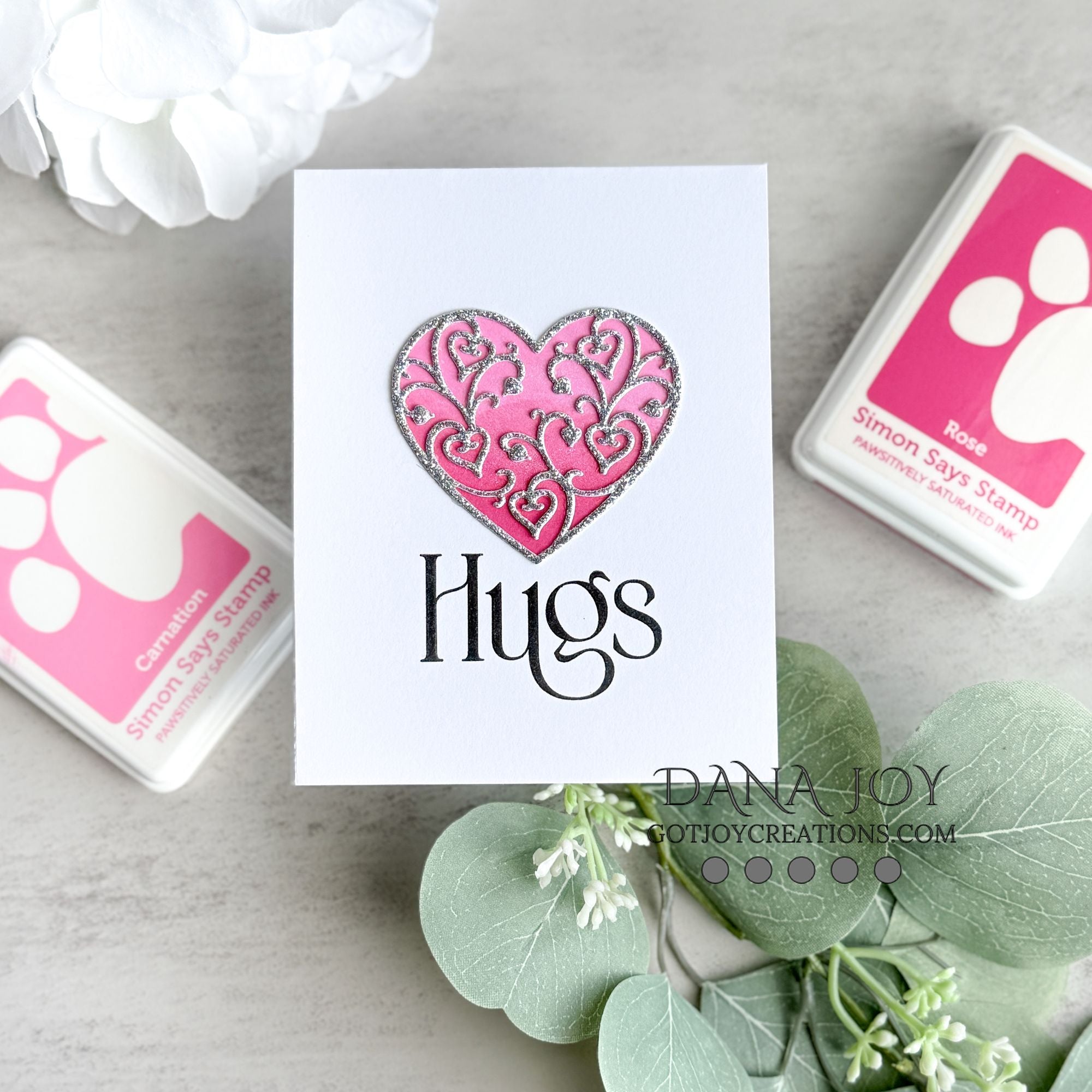 Simon Says Stamp Hearts Aplenty Wafer Dies 1563sd Heart to Heart