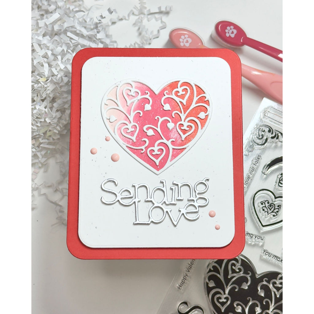 Simon Says Stamp Hearts Aplenty Wafer Dies 1563sd Heart to Heart