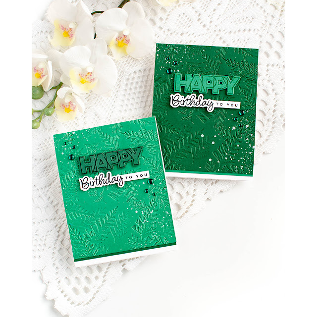 CZ Design Birthday Palooza Wafer Dies czd15c Heart to Heart Birthday Cards | color-code:ALT01